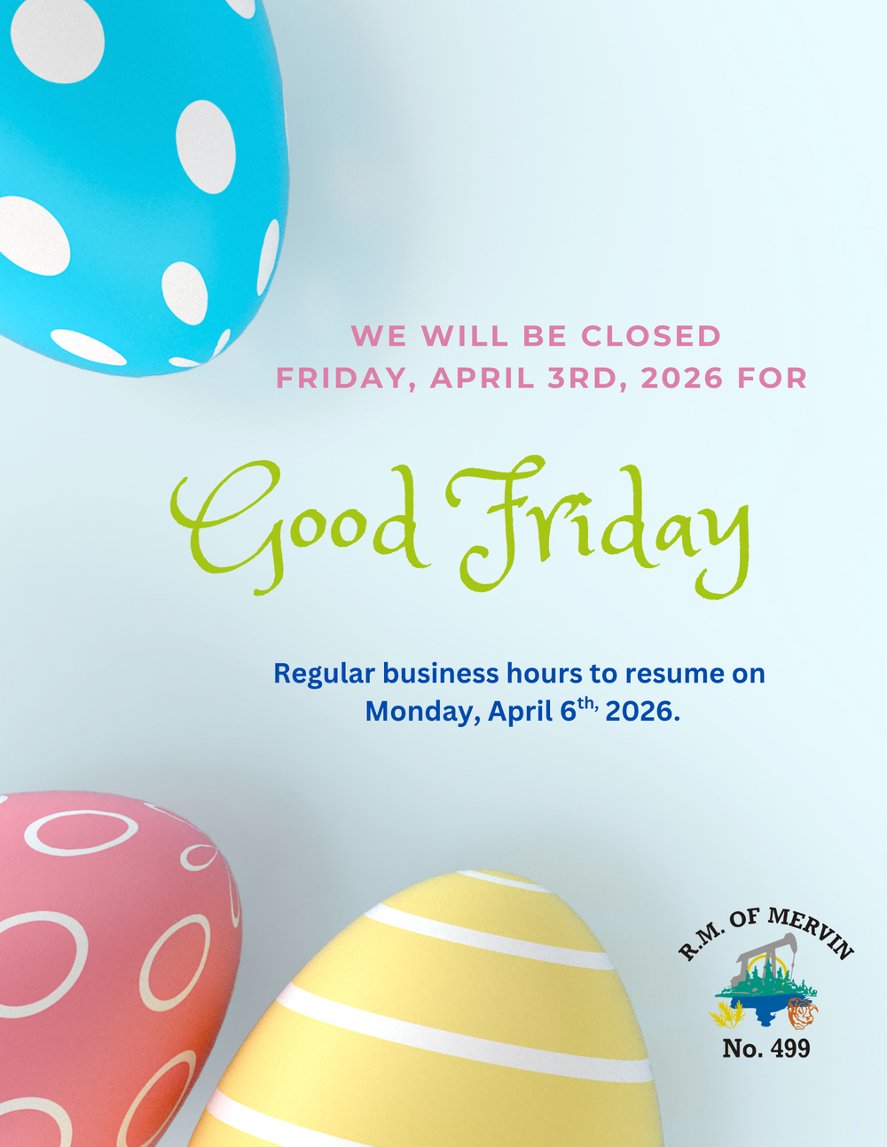 Closed for Good Friday