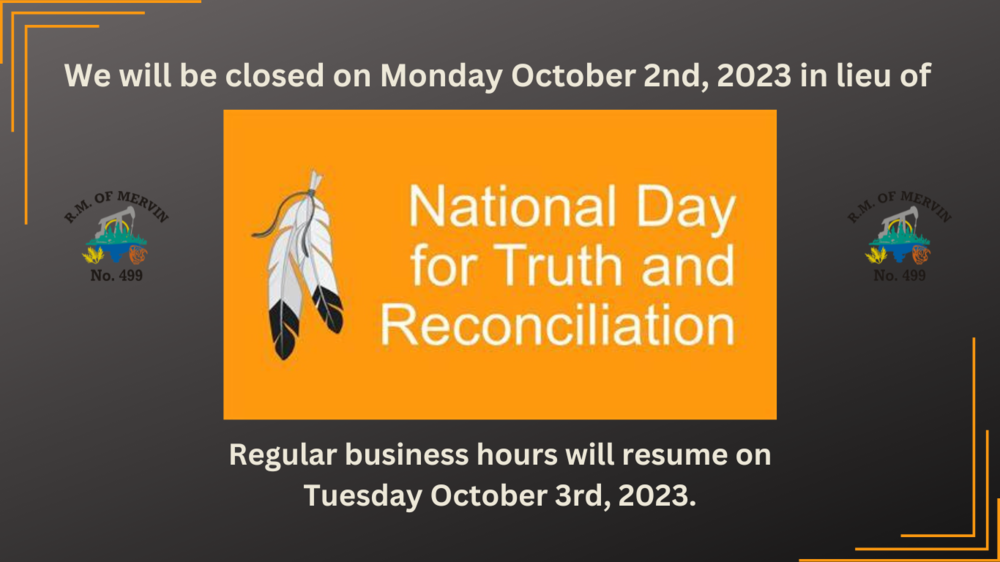 Closed for Truth and Reconciliation Day