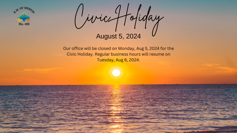 Closed for Civic Holiday