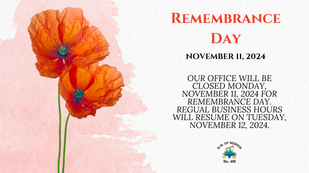 Closed for Remembrance Day