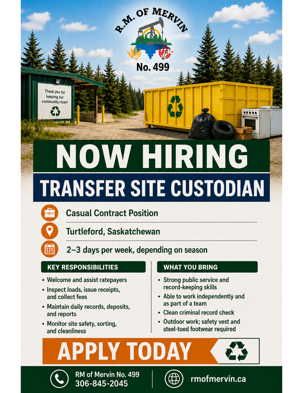 Transfer Site Custodian