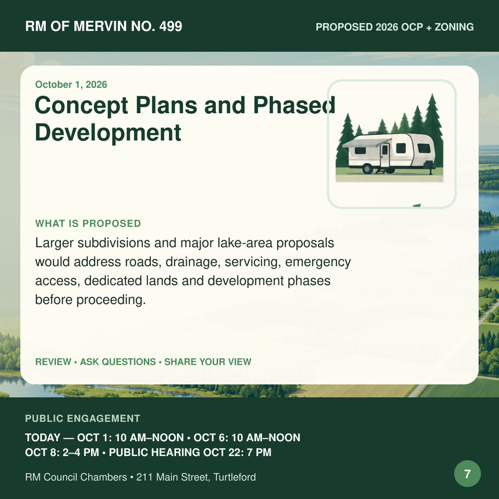 Concept Plans and Phased Development