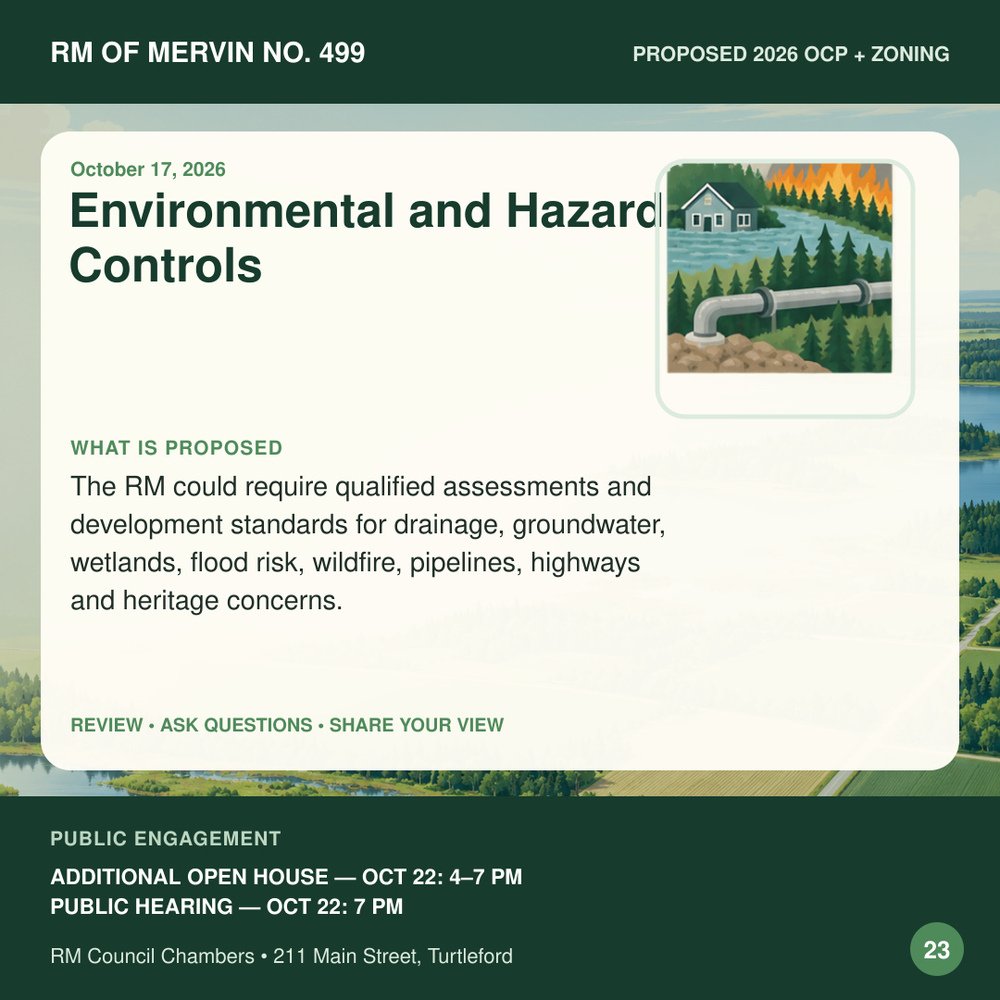 Environmental and Hazard Controls