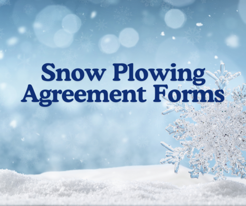 Snow Plowing Agreements