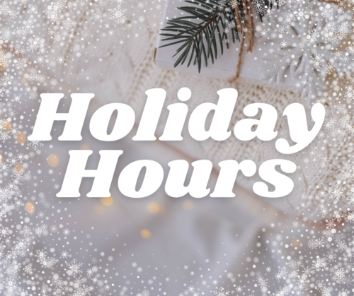 R.M. of Mervin Holiday Hours 2024