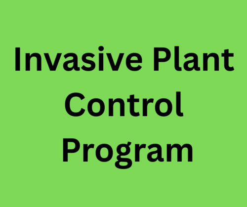 Invasive Plant Control Program