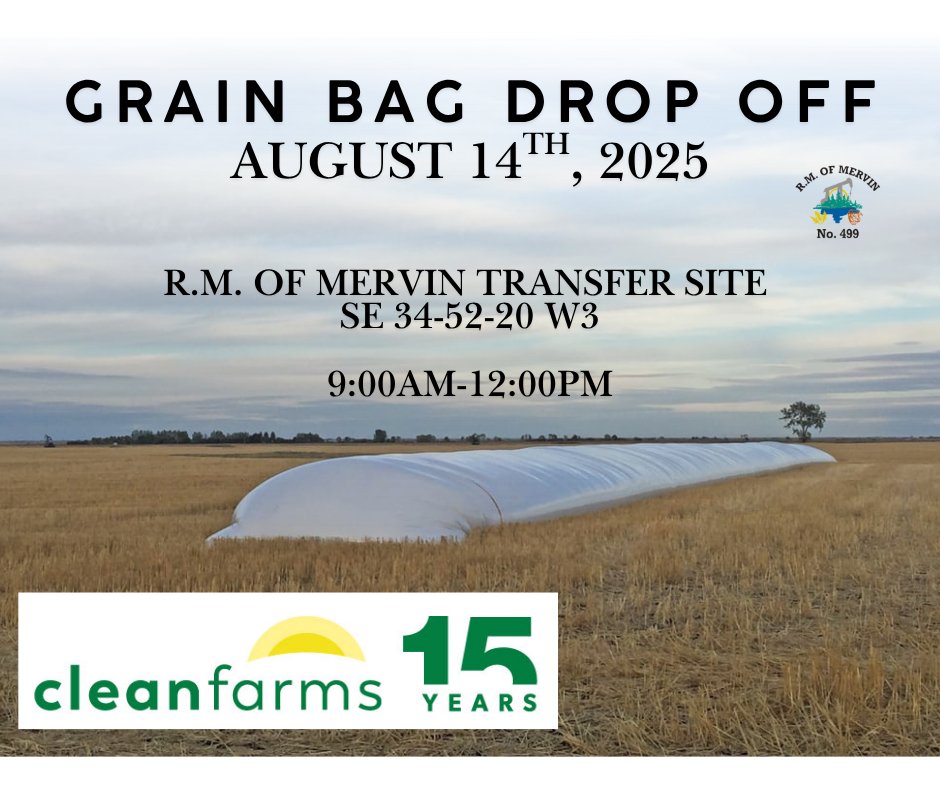 Clean Farms Grain Bag Collection – August 14th