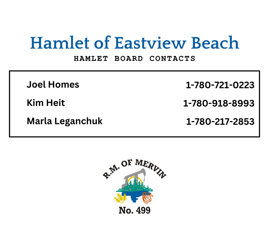 Eastview Beach Hamlet Board Contact Information